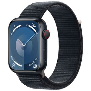 APPLE  Watch Series9 GPS + Cellular 45mm Midnight Aluminium Case with Midnight Sport Loop