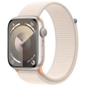 APPLE  Watch Series 9 GPS 45mm Starlight Aluminium Case with Starlight Sport Loop