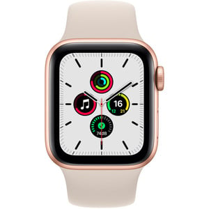 APPLE WATCH SE (2021) GPS 40MM GOLD ALU, WHITE SPORT BAND (MKQ03NF/A )