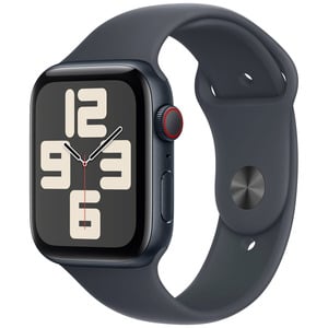 APPLE Watch SE GPS + Cellular 44mm Botier en aluminium minuit , Bracelet Sport minuit - M/L