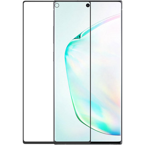 AZURI CURVED TEMPERED GLASS BLACK NOTE 10