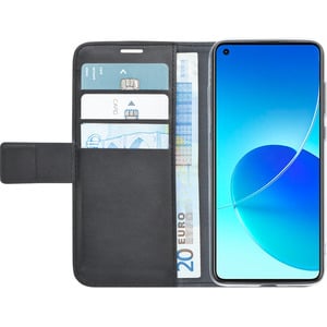 AZURI WALLETCASE BLACK FOR OPPO RENO 6