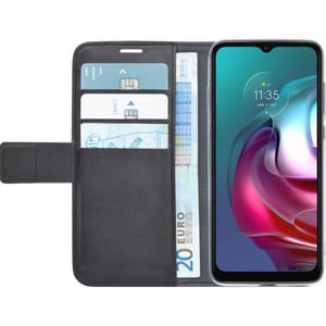 AZURI WALLETCASE MOTO G30 BLACK