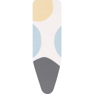 BRABANTIA PERFECT FLOW HOUSSE PLANCHE REPASSER C-124x45CM-SET COMPLET-SPRING BUBBLES