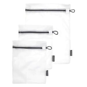 BRABANTIA  FILETS  LINGE EN 2 TAILLES - SET DE 3 - WHITE