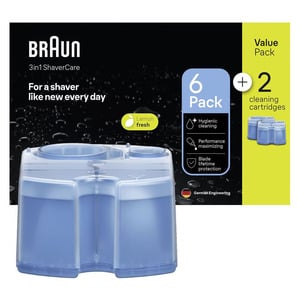 BRAUN CLEAN & RENEW CCR 6+2