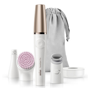 Brosse nettoyante visage, sauna facial ou appareil antirides BRAUN FACESPA PRO 912