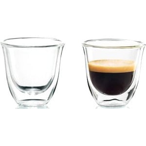 DELONGHI GLASS CUP ESPRESSO X2