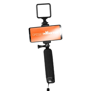 DELTACO VLOGGING STICK BLACK