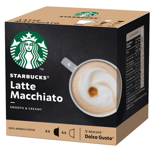 STARBUCKS LATTE MACCHIATO 12CAP