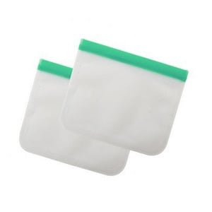 DOTZ SET OF 2 REUSABLE ZIPLOCK BAGS 750ML