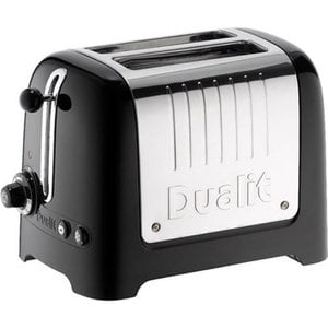 DUALIT Lite Toaster 2 Slot Peek & Pop Gloss Black