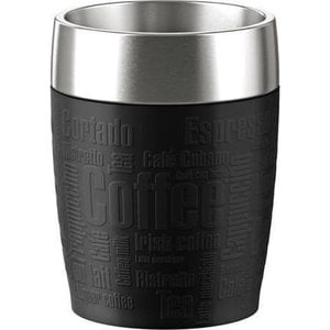 EMSA TRAVEL CUP 0.2L INOX/BLACK