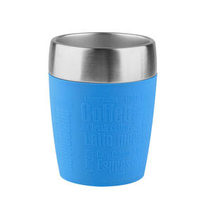 EMSA TRAVEL CUP 0.2L INOX/BLUE