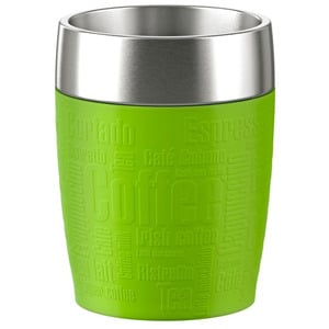 Accessoires caf EMSA TRAVEL CUP 0.2L INOX/LIME