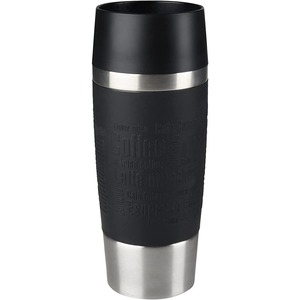 EMSA Travel Mug 0.36L NOIR SLV