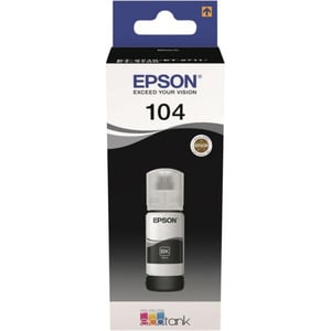 EPSON ECOTANK 104 BLACK - Cartridge / Inktpatroon