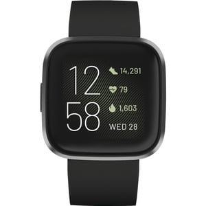 FITBIT VERSA 2 BLACK/CARBON ALUMINIUM