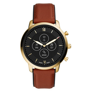 FOSSIL HYBRID HR NEUTRA BROWN LEATHER FTW7025