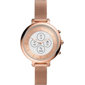 FOSSIL HYBRID HR MONROE ROSEGOLD STAINLESS STEEL FTW7039