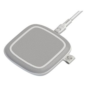 FRESH 'N REBEL BASE - 10W WIRELESS CHARGING Pad + EU POWER ADAPTER 18W - ICE GREY