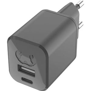 FRESH N REBEL CHARGER USBC+A 30W GR - USB-lader of autolader voor smartphone / tablet 