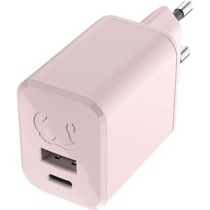 FRESH N REBEL Charger USBC+A 30W Pink - USB-lader of autolader voor smartphone / tablet 