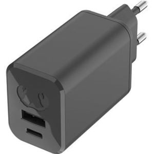 FRESH 'N REBEL MINI CHARGER USB-C + A 65W ICE GREY