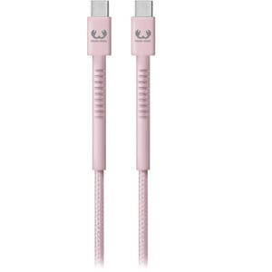 FRESH 'N REBEL USB-C - USB-C 2M SMOKEY PINK