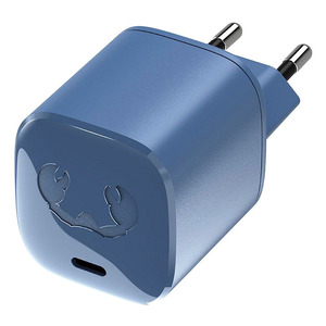 FRESH 'N REBEL USB MINI CHARGER 30W STEEL BLUE