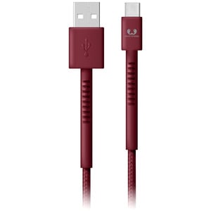 FRESH 'N REBEL USB-USB-C 1.5M RUBY RED