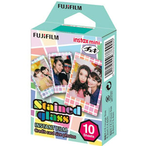 FUJIFILM FILM INSTAX MINI STAINED X10