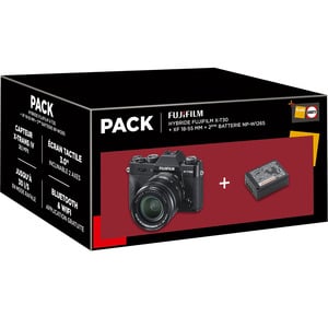 FUJIFILM PACK X-T30 Noir + Objectif XF 18-55 mm + 2e Batterie