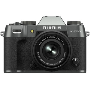 FUJIFILM X-T50 CHARCOAL SILVER + 15-45 OIS