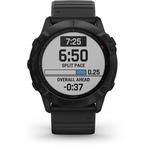 GARMIN FENIX 6X PRO BLACK, BLACK BAND