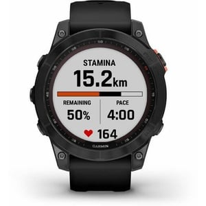 GARMIN Fenix 7 Solar Slate Gray Black Band