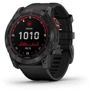 GARMIN FENIX 7X PRO SOLAR GLASS SLATE GRAY WITH BLACK BAND