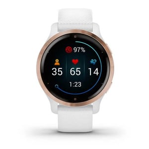 GARMIN VENU 2S PINK GOLD WHITE