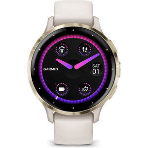 GARMIN VENU 3S IVORY + SOFT GOLD