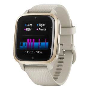 GARMIN VENU SQ 2 MUSIC FRENCH GRAY/CREAM GOLD