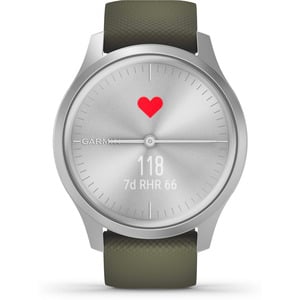 GARMIN VIVOMOVE STYLE SILVER-MOSS GREEN 