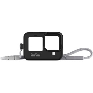 GOPRO SLEEVE+LANYARD BLK H9-12