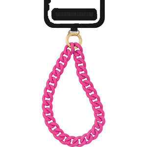 IDEAL OF SWEDEN CHAIN WRISTLET STRAP PINK