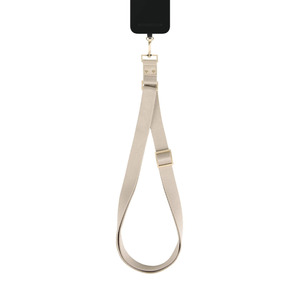 IDEAL OF SWEDEN WEBBING LANYARD BEIGE