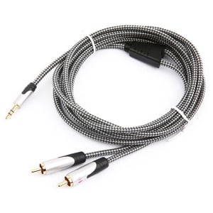 Cble / fiche audio JVC 2RCA / JACK 3.5MM 1.5M