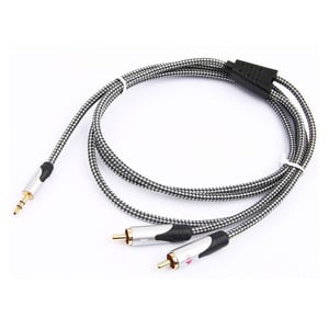 Cble / fiche audio JVC 2RCA / JACK 3.5MM 3M