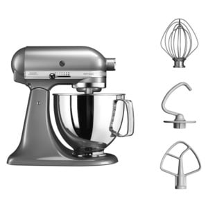 KITCHENAID ARTISAN CONTOUR SILVER 4.8L 5KSM125ECU