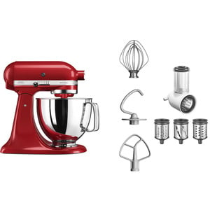 KITCHENAID 5KSM125EER + groentensnijder 5KSMVSA