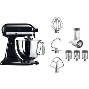 KITCHENAID 5KSM125EOB + groentensnijder 5KSMVSA