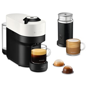 KRUPS NESPRESSO VERTUO POP WHITE YY4885FD + aeroccino